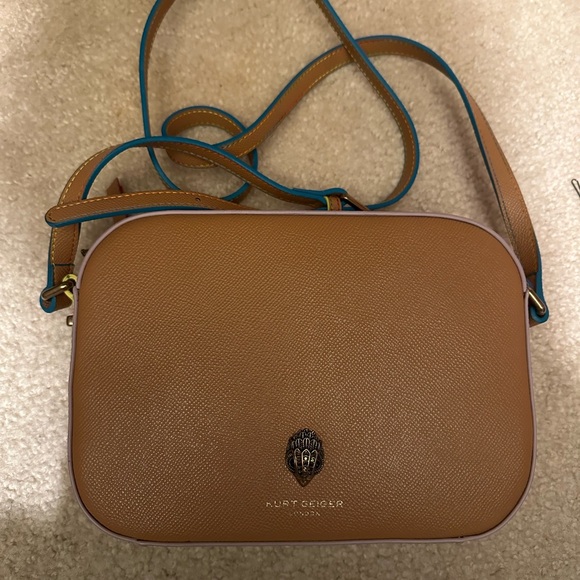 Kurt Geiger Handbags - Kurt Geiger Tan Crossbody Bag